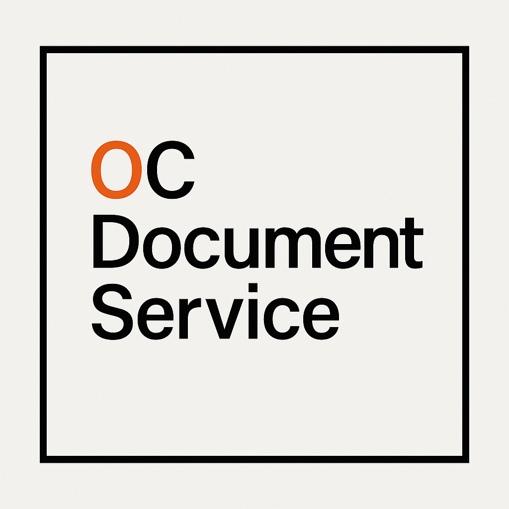 OC Document Service Logo